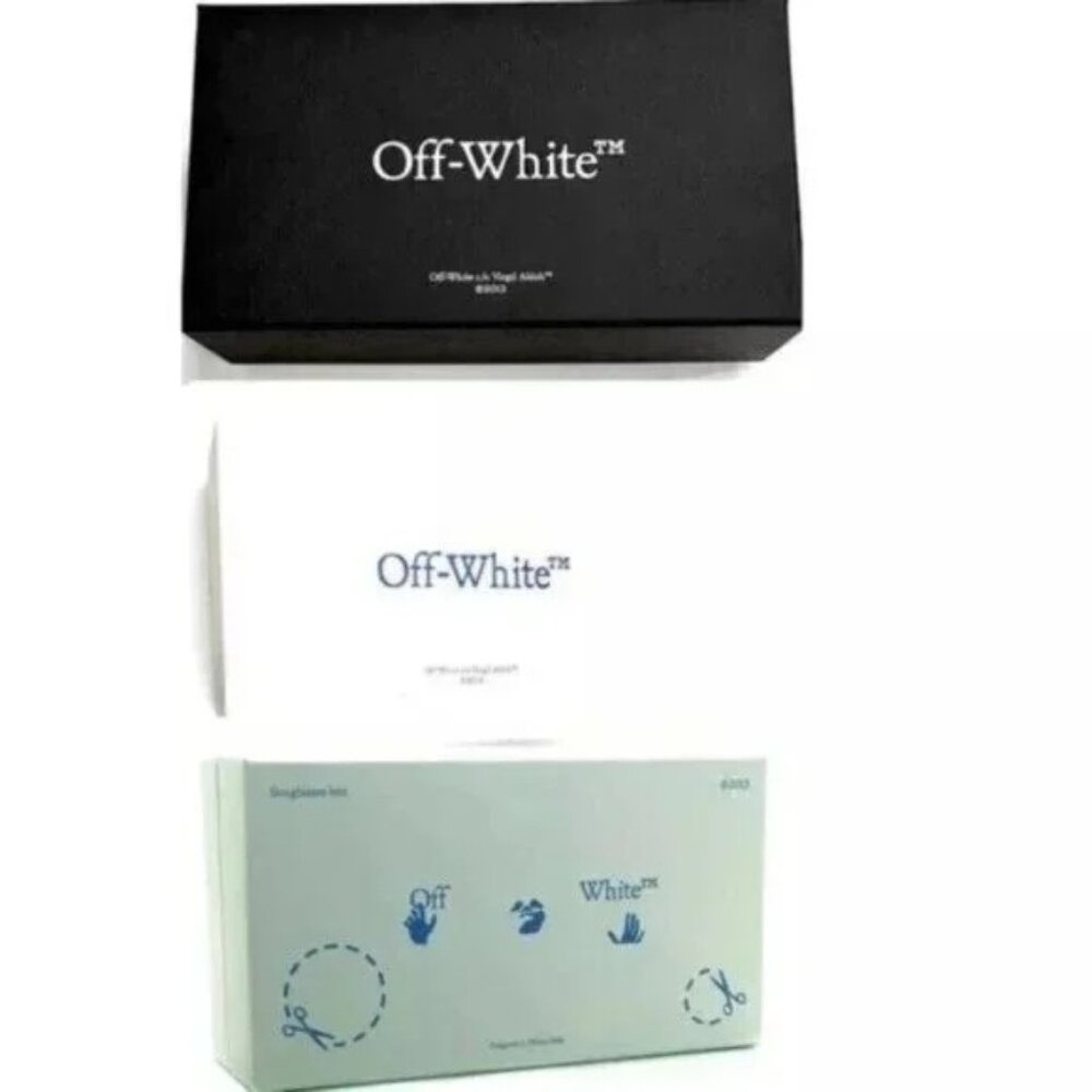 NEW OFF-WHITE EYEGLASSES BLACK WOMEN EYEWEAR OFF-WHITE OERJ076 STYLE 76 1000 - Picture 3 of 3